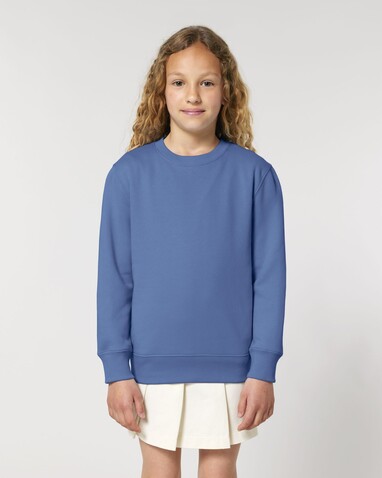 Mini Changer 2.0 - Das Iconic Kinder-Sweatshirt - Bright Blue - 12-13/152-158cm bedrucken, Art.-Nr. STSK181C05312