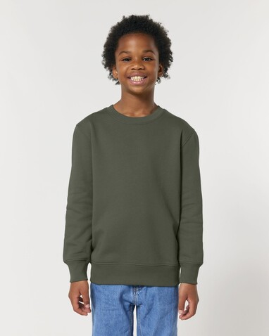 Mini Changer 2.0 - Das Iconic Kinder-Sweatshirt - Khaki - 5-6/110-116cm bedrucken, Art.-Nr. STSK181C22305