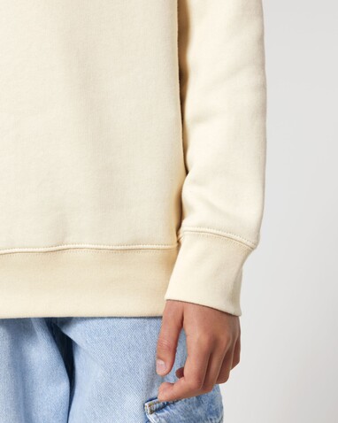Mini Changer 2.0 - Das Iconic Kinder-Sweatshirt - Natural Raw - 5-6/110-116cm bedrucken, Art.-Nr. STSK181C05405