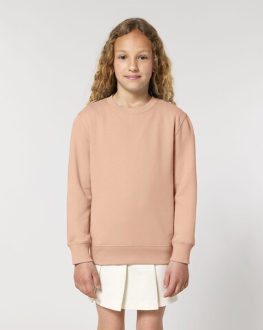 Mini Changer 2.0 - Das Iconic Kinder-Sweatshirt - Fraiche Peche - 7-8/122-128cm bedrucken, Art.-Nr. STSK181C10107