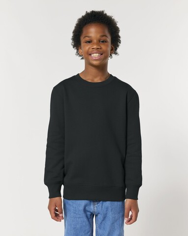 Mini Changer 2.0 - Das Iconic Kinder-Sweatshirt - Black - 9-11/134-146cm bedrucken, Art.-Nr. STSK181C00209