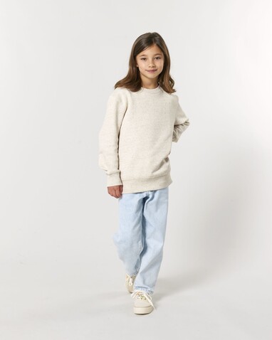 Mini Changer 2.0 - Das Iconic Kinder-Sweatshirt - Eco Heather - 5-6/110-116cm bedrucken, Art.-Nr. STSK181C14705