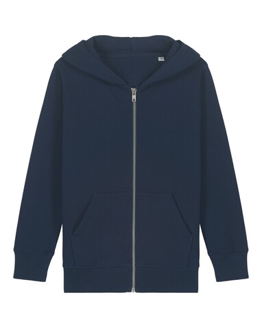 Mini Cultivator 2.0 - Der Iconic Kinder-Zip-Hoodie - French Navy - 7-8/122-128cm bedrucken, Art.-Nr. STSK182C72707
