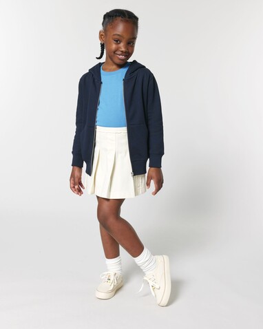 Mini Cultivator 2.0 - Der Iconic Kinder-Zip-Hoodie - French Navy - 9-11/134-146cm bedrucken, Art.-Nr. STSK182C72709