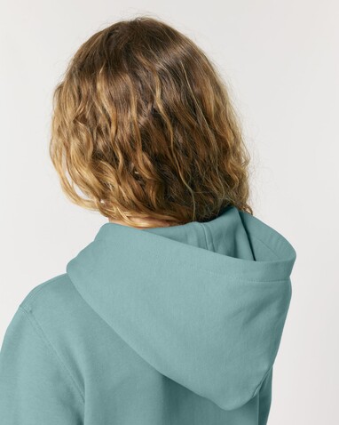 Mini Cultivator 2.0 - Der Iconic Kinder-Zip-Hoodie - Teal Monstera - 9-11/134-146cm bedrucken, Art.-Nr. STSK182C06009