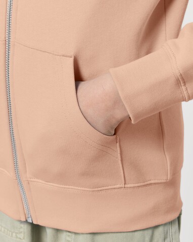 Mini Cultivator 2.0 - Der Iconic Kinder-Zip-Hoodie - Fraiche Peche - 9-11/134-146cm bedrucken, Art.-Nr. STSK182C10109