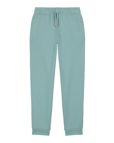 Mini Mover 2.0 - Die Iconic Kinder-Jogginghose - Teal Monstera - 7-8/122-128cm bedrucken, Art.-Nr. STSK183C06007