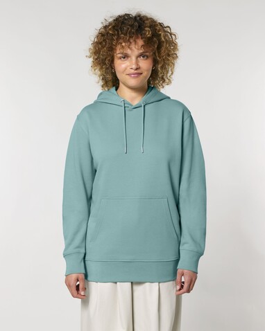 Archer - Der Unisex-Hoodie aus French Terry - Teal Monstera - M bedrucken, Art.-Nr. STSU011C0601M Archer - Der Unisex-Hoodie aus French Terry - Teal Monstera - M bedrucken, Art.-Nr. STSU011C0601M