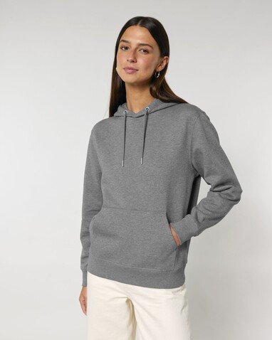 Cruiser 2.0 - Der Iconic Unisex-Hoodie - Mid Heather Grey - XL bedrucken, Art.-Nr. STSU177C6501X