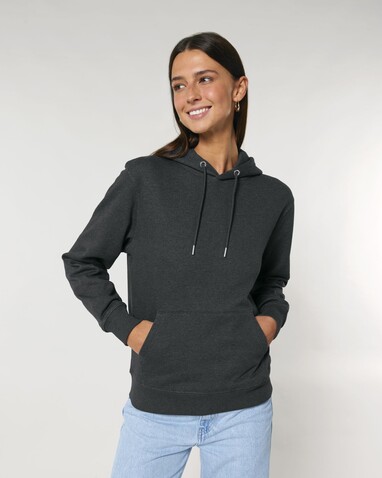 Cruiser 2.0 - Der Iconic Unisex-Hoodie - Dark Heather Grey - XXS bedrucken, Art.-Nr. STSU177C6512S