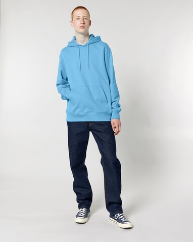 Cruiser 2.0 - Der Iconic Unisex-Hoodie - Aqua Blue - L bedrucken, Art.-Nr. STSU177C1451L