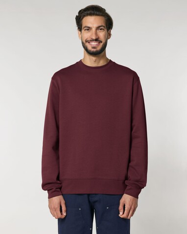 Changer 2.0 - Das Iconic Rundhals-Unisex-Sweatshirt - Burgundy - 3XL bedrucken, Art.-Nr. STSU178C2443X