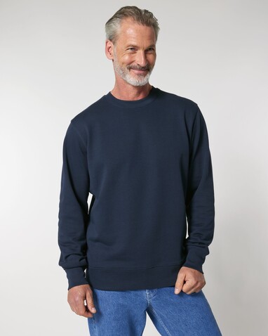 Changer 2.0 - Das Iconic Rundhals-Unisex-Sweatshirt - French Navy - 5XL bedrucken, Art.-Nr. STSU178C7275X