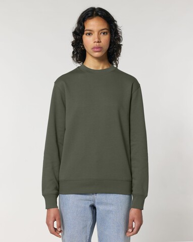Changer 2.0 - Das Iconic Rundhals-Unisex-Sweatshirt - Khaki - 4XL bedrucken, Art.-Nr. STSU178C2234X