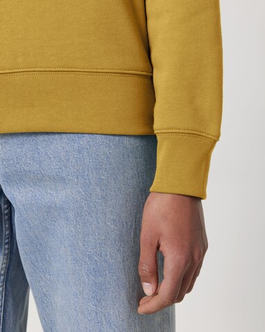 Changer 2.0 - Das Iconic Rundhals-Unisex-Sweatshirt - Ochre - S bedrucken, Art.-Nr. STSU178C0481S