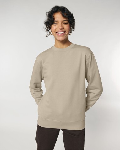 Changer 2.0 - Das Iconic Rundhals-Unisex-Sweatshirt - Desert Dust - 3XL bedrucken, Art.-Nr. STSU178C0283X