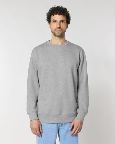 Changer 2.0 - Das Iconic Rundhals-Unisex-Sweatshirt - Heather Grey - XXL bedrucken, Art.-Nr. STSU178C2502X