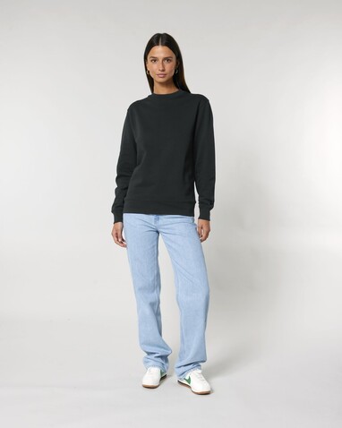 Changer 2.0 - Das Iconic Rundhals-Unisex-Sweatshirt - Black - 4XL bedrucken, Art.-Nr. STSU178C0024X