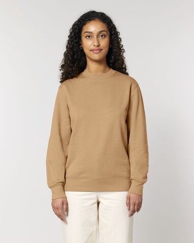 Changer 2.0 - Das Iconic Rundhals-Unisex-Sweatshirt - Latte - L bedrucken, Art.-Nr. STSU178C1121L