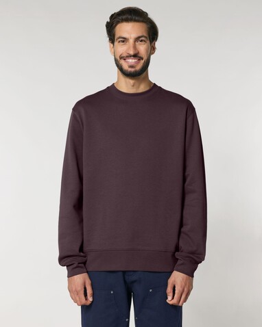 Changer 2.0 - Das Iconic Rundhals-Unisex-Sweatshirt - Red Brown - XS bedrucken, Art.-Nr. STSU178C116XS