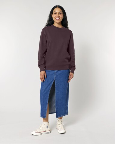 Changer 2.0 - Das Iconic Rundhals-Unisex-Sweatshirt - Red Brown - XXL bedrucken, Art.-Nr. STSU178C1162X