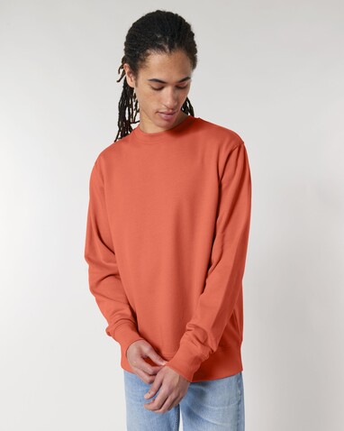 Changer 2.0 - Das Iconic Rundhals-Unisex-Sweatshirt - Fiesta - S bedrucken, Art.-Nr. STSU178C1431S