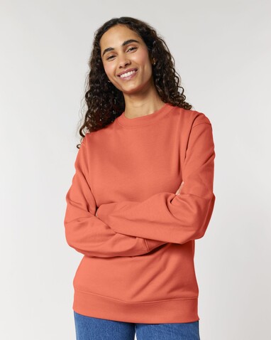 Changer 2.0 - Das Iconic Rundhals-Unisex-Sweatshirt - Fiesta - 3XL bedrucken, Art.-Nr. STSU178C1433X