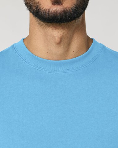 Changer 2.0 - Das Iconic Rundhals-Unisex-Sweatshirt - Aqua Blue - XXL bedrucken, Art.-Nr. STSU178C1452X