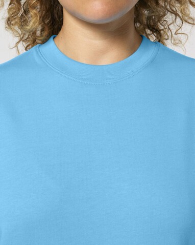 Changer 2.0 - Das Iconic Rundhals-Unisex-Sweatshirt - Aqua Blue - M bedrucken, Art.-Nr. STSU178C1451M