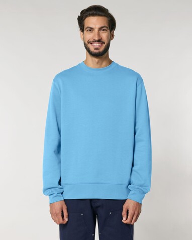 Changer 2.0 - Das Iconic Rundhals-Unisex-Sweatshirt - Aqua Blue - XXL bedrucken, Art.-Nr. STSU178C1452X