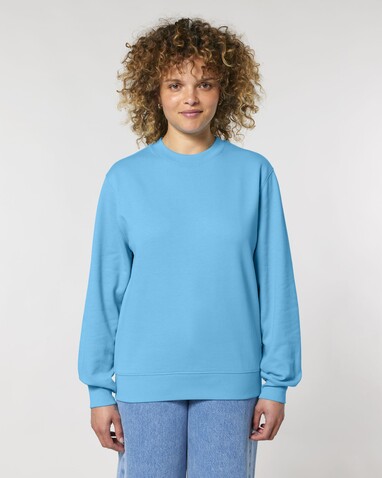 Changer 2.0 - Das Iconic Rundhals-Unisex-Sweatshirt - Aqua Blue - M bedrucken, Art.-Nr. STSU178C1451M