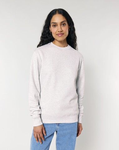 Changer 2.0 - Das Iconic Rundhals-Unisex-Sweatshirt - Cool Heather Grey - M bedrucken, Art.-Nr. STSU178C1461M