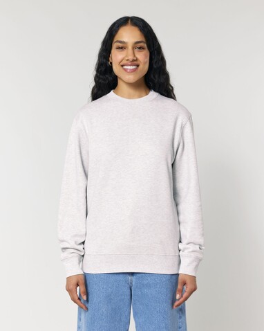 Changer 2.0 - Das Iconic Rundhals-Unisex-Sweatshirt - Cool Heather Grey - XXL bedrucken, Art.-Nr. STSU178C1462X
