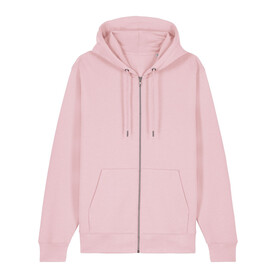 Cultivator 2.0 - Das Iconic Unisex-Zip-Thru-Hoodie-Sweatshirt - Cotton Pink - 3XL bedrucken, Art.-Nr. STSU179C0053X
