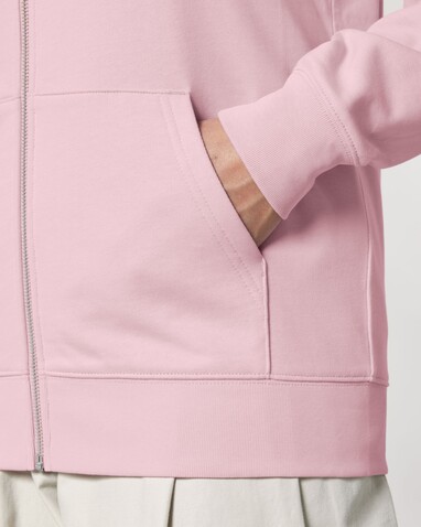 Cultivator 2.0 - Der Iconic Unisex-Zip-Hoodie - Cotton Pink - M bedrucken, Art.-Nr. STSU179C0051M