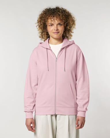 Cultivator 2.0 - Der Iconic Unisex-Zip-Hoodie - Cotton Pink - M bedrucken, Art.-Nr. STSU179C0051M
