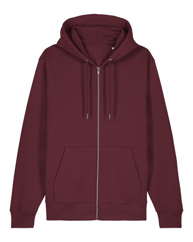 Cultivator 2.0 - Der Iconic Unisex-Zip-Hoodie - Burgundy - XXS bedrucken, Art.-Nr. STSU179C2442S