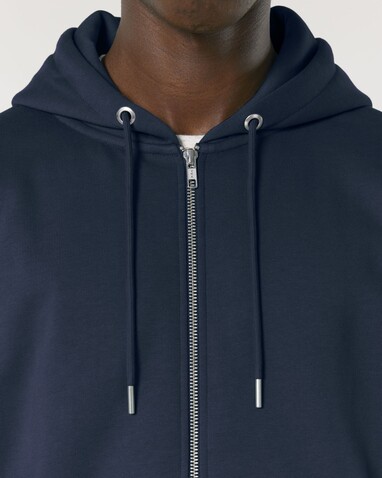 Cultivator 2.0 - Der Iconic Unisex-Zip-Hoodie - French Navy - 3XL bedrucken, Art.-Nr. STSU179C7273X