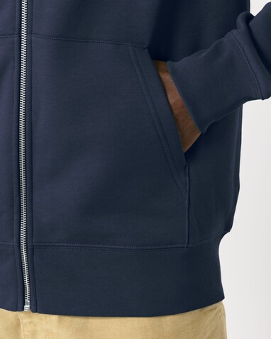 Cultivator 2.0 - Der Iconic Unisex-Zip-Hoodie - French Navy - XL bedrucken, Art.-Nr. STSU179C7271X