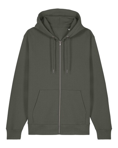Cultivator 2.0 - Der Iconic Unisex-Zip-Hoodie - Khaki - S bedrucken, Art.-Nr. STSU179C2231S