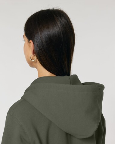 Cultivator 2.0 - Der Iconic Unisex-Zip-Hoodie - Khaki - XXS bedrucken, Art.-Nr. STSU179C2232S