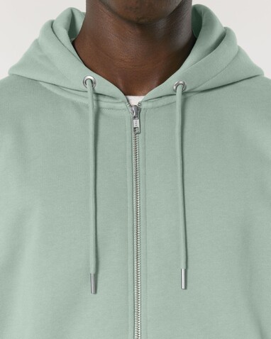 Cultivator 2.0 - Der Iconic Unisex-Zip-Hoodie - Aloe - XXL bedrucken, Art.-Nr. STSU179C0892X