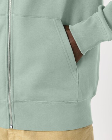 Cultivator 2.0 - Der Iconic Unisex-Zip-Hoodie - Aloe - XXL bedrucken, Art.-Nr. STSU179C0892X