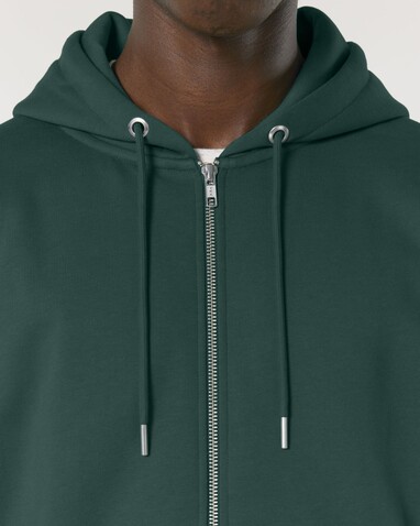 Cultivator 2.0 - Der Iconic Unisex-Zip-Hoodie - Glazed Green - S bedrucken, Art.-Nr. STSU179C0361S