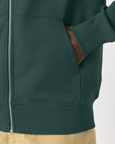 Cultivator 2.0 - Der Iconic Unisex-Zip-Hoodie - Glazed Green - 3XL bedrucken, Art.-Nr. STSU179C0363X