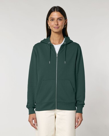 Cultivator 2.0 - Der Iconic Unisex-Zip-Hoodie - Glazed Green - 5XL bedrucken, Art.-Nr. STSU179C0365X