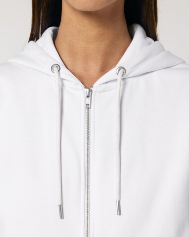 Cultivator 2.0 - Der Iconic Unisex-Zip-Hoodie - White - S bedrucken, Art.-Nr. STSU179C0011S