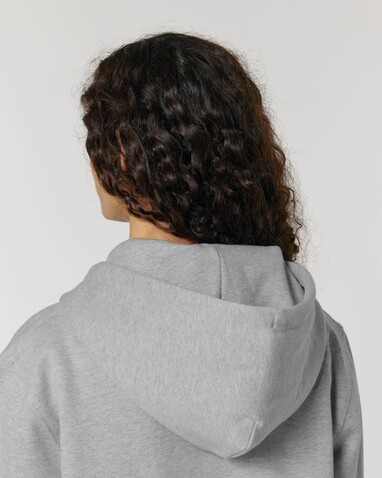 Cultivator 2.0 - Der Iconic Unisex-Zip-Hoodie - Heather Grey - XXL bedrucken, Art.-Nr. STSU179C2502X