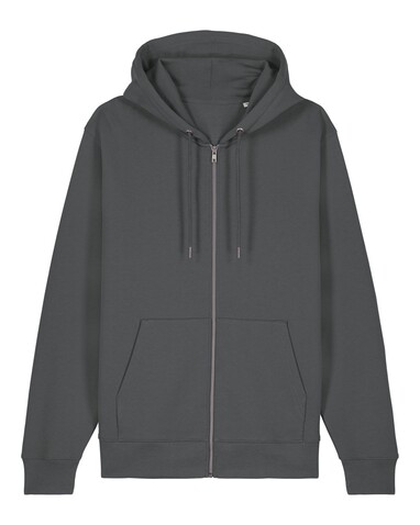 Cultivator 2.0 - Der Iconic Unisex-Zip-Hoodie - Anthracite - XL bedrucken, Art.-Nr. STSU179C2531X