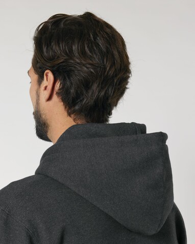 Cultivator 2.0 - Der Iconic Unisex-Zip-Hoodie - Dark Heather Grey - 3XL bedrucken, Art.-Nr. STSU179C6513X